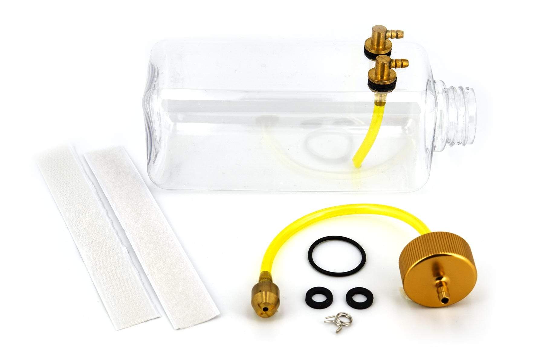 BenchCraft 500mL (17oz) Transparent Fuel Tank and Aluminum Fitting Set BCT5031-039