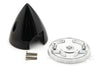 BenchCraft 51mm (2") 2-Blade Plastic Spinner w/ Metal Base - Black BCT5042-006