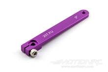 Load image into Gallery viewer, BenchCraft 51mm (2&quot;) Aluminum 25T Futaba  Servo Arm - Purple BCT5011-030
