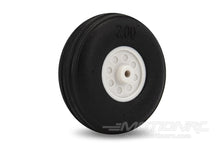 Load image into Gallery viewer, BenchCraft 51mm (2&quot;) x 18.5mm Treaded Ultra Lightweight Rubber PU Wheel for 2.6mm Axle BCT5016-075
