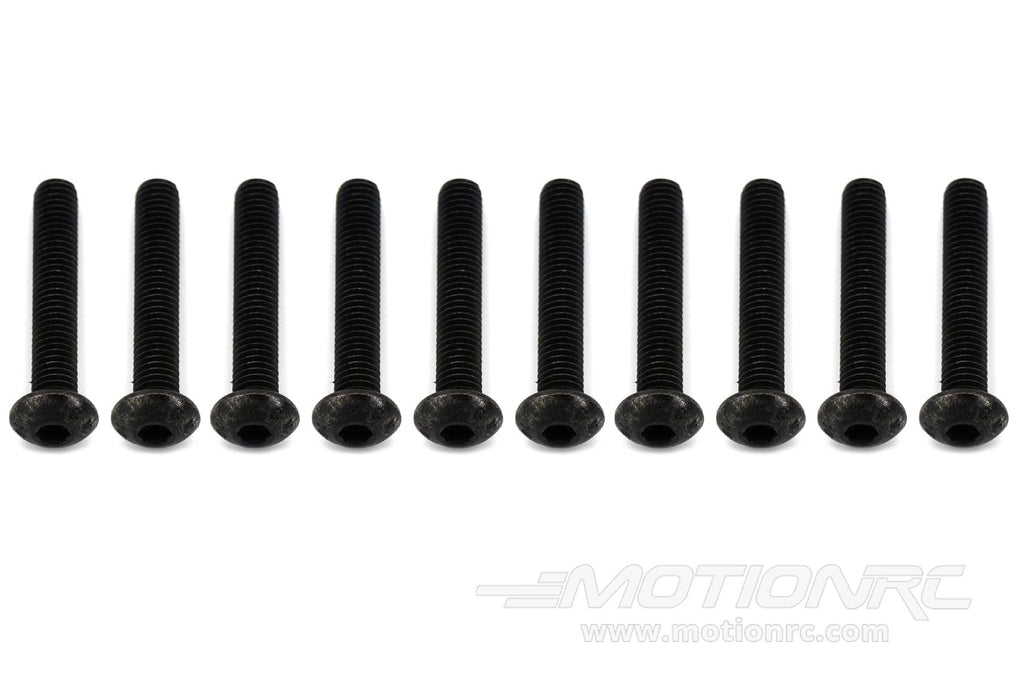 BenchCraft 5mm x 30mm Machine Hex Screws (10 Pack)