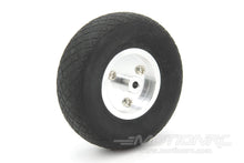 Load image into Gallery viewer, BenchCraft 70mm (2.75&quot;) x 23mm Solid Rubber Wheel w/ Aluminum Hub for 3.5mm Axle BCT5016-040
