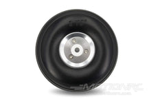 Load image into Gallery viewer, BenchCraft 70mm (2.75&quot;) x 25mm Treaded Foam PU Wheel w/ Aluminum Hub for 4mm Axle BCT5016-090

