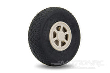 Load image into Gallery viewer, BenchCraft 76mm (3&quot;) x 23mm Hollow Rubber Wheel for 3.5mm Axle BCT5016-036
