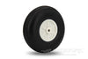 BenchCraft 76mm (3") x 26.5mm Treaded Ultra Lightweight Rubber PU Wheel for 3.6mm Axle BCT5016-079
