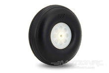 Load image into Gallery viewer, BenchCraft 83mm (3.25&quot;) x 30mm Treaded Foam PU Wheel for 4mm Axle BCT5016-062
