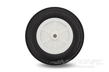 Load image into Gallery viewer, BenchCraft 95mm (3.75&quot;) x 31mm Treaded Ultra Lightweight Rubber PU Wheel for 5.1mm Axle BCT5016-081
