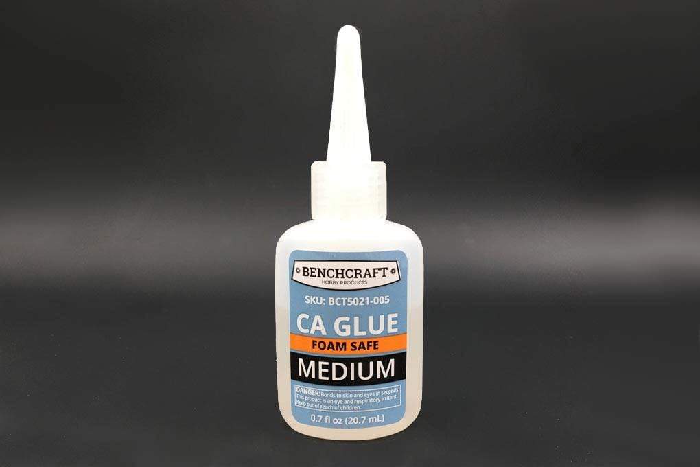 BenchCraft Foam Safe CA Glue Medium - 0.7 oz (21mL) BCT5021-005