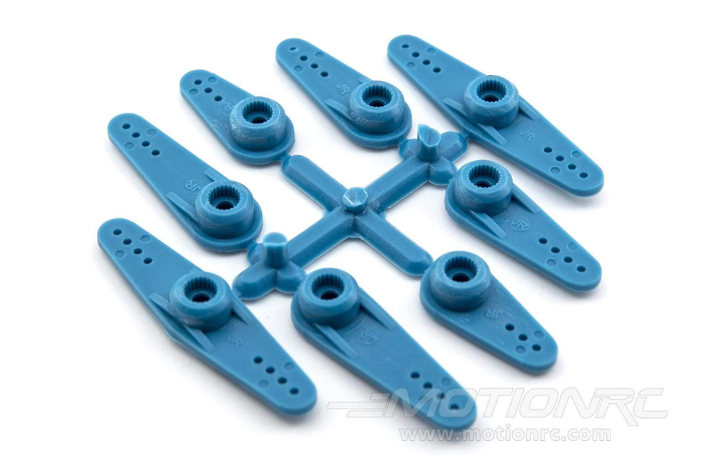 BenchCraft Heavy Duty 23T JR Servo Arm Set - Blue (8 Pcs) BCT5011-015