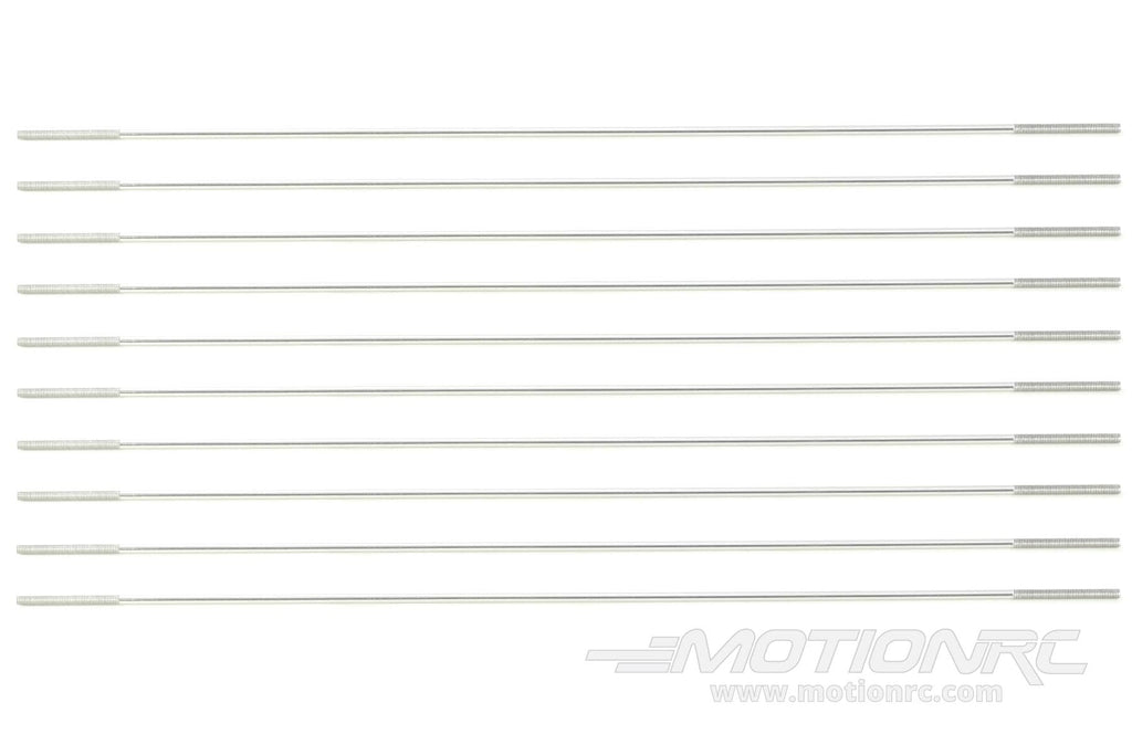 BenchCraft M3 x 300mm Stainless Steel Threaded Pushrods (10 Pack) BCT5054-007