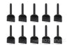 BenchCraft M4 x 30mm Nylon Thumb Screws - Black (10 Pack) BCT5040-003
