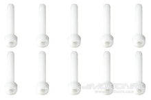Load image into Gallery viewer, BenchCraft M5 x 30mm Nylon Hex Screws - White (10 Pack) BCT5040-017
