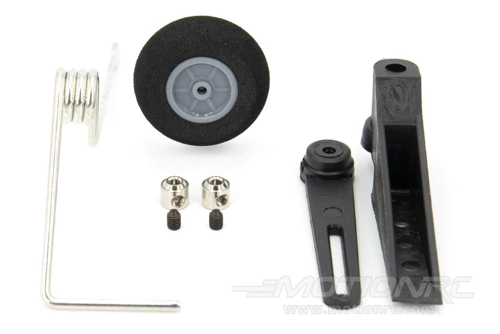 BenchCraft Tail Landing Gear Assembly w/ 28mm Wheel BCT5047-001