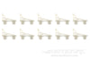 BenchCraft Ultra Lightweight Control Horns - Grey (10 Pack) BCT5010-006