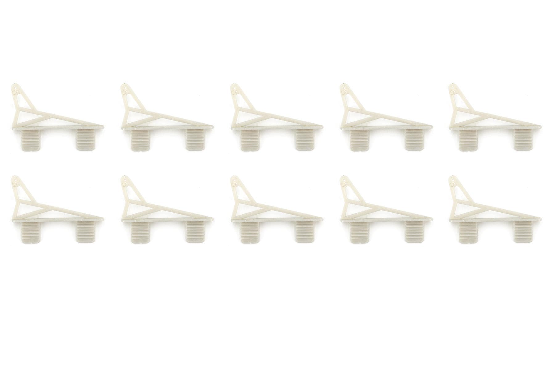 BenchCraft Ultra Lightweight Control Horns - Grey (10 Pack) BCT5010-006