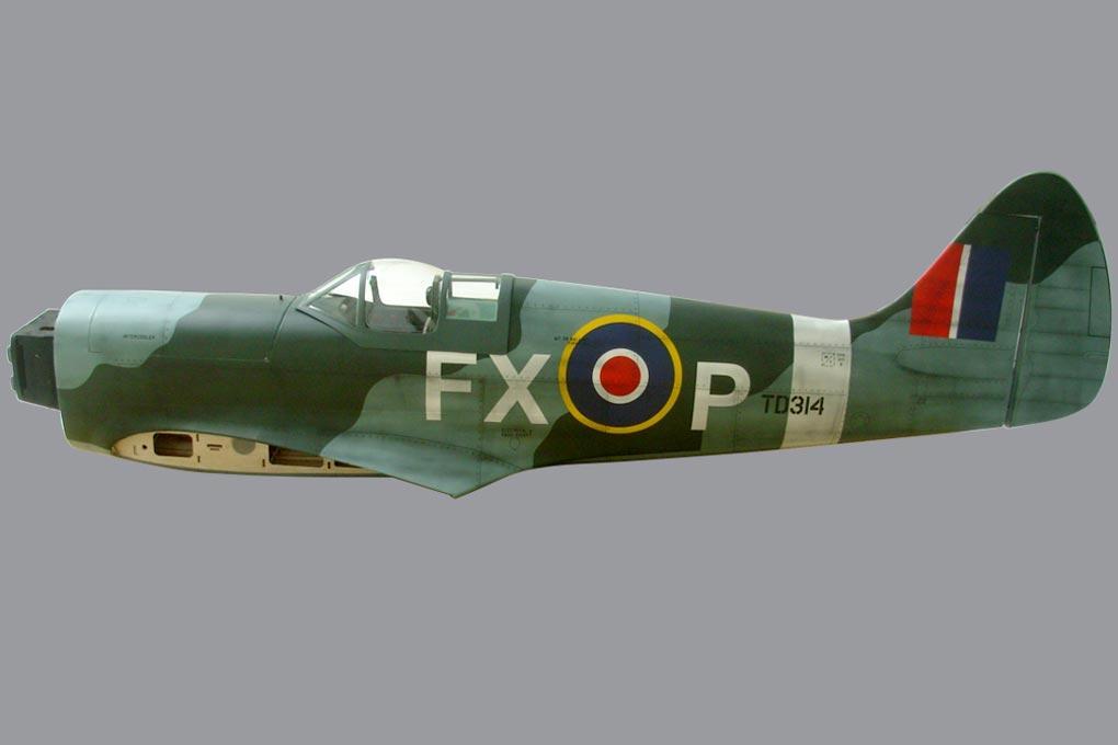 Black Horse 2000mm Spitfire Fuselage