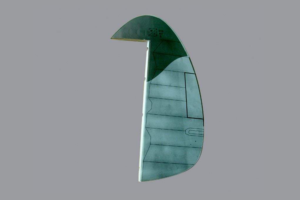 Black Horse 2000mm Spitfire Rudder