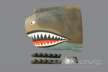 Load image into Gallery viewer, Black Horse 2276mm P-40C Warhawk Fiberglass Cowling BHM1001-105
