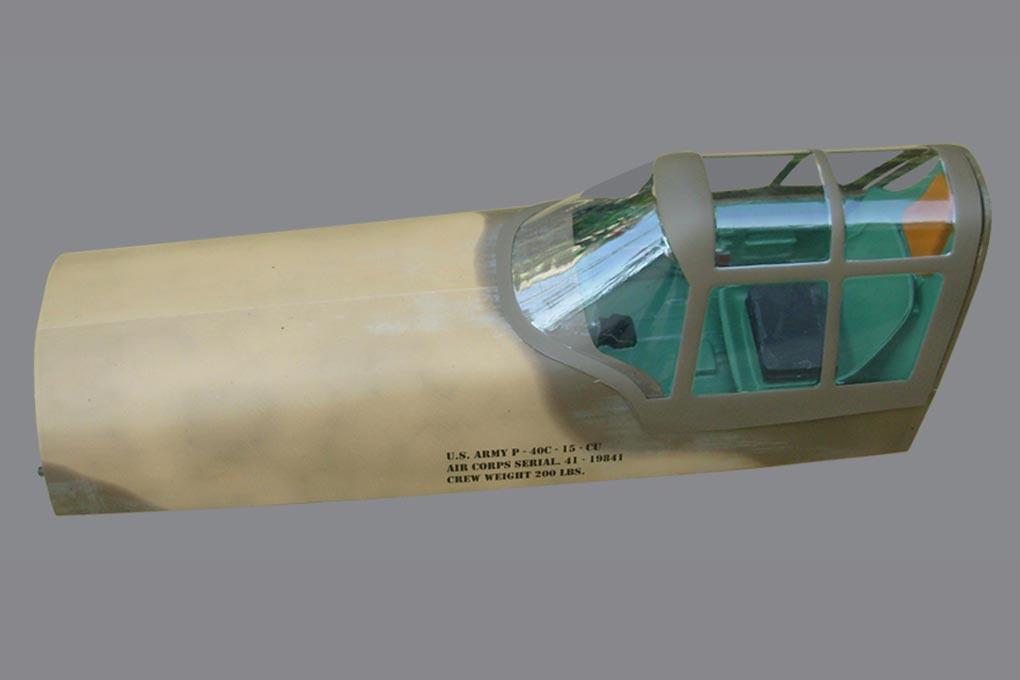 Black Horse 2276mm P-40C Warhawk Hatch