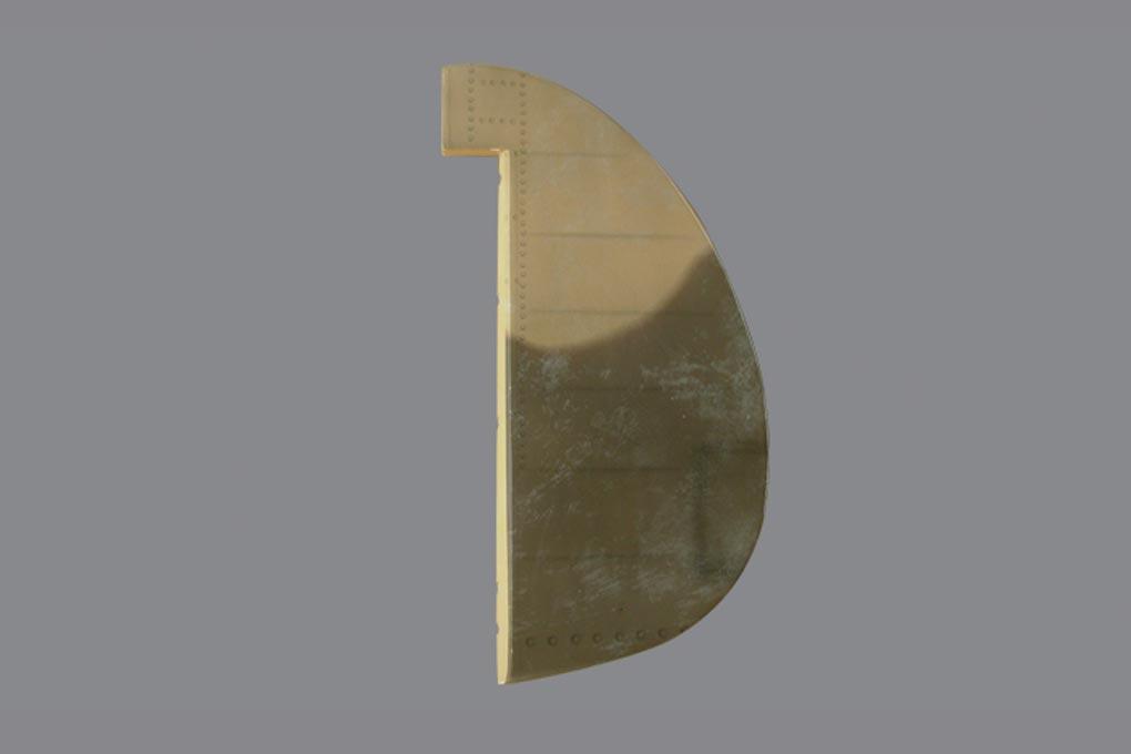 Black Horse 2276mm P-40C Warhawk Rudder