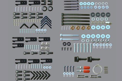 Black Horse 2357mm Fairchild Model 24 Argus Hardware Set BHFC010