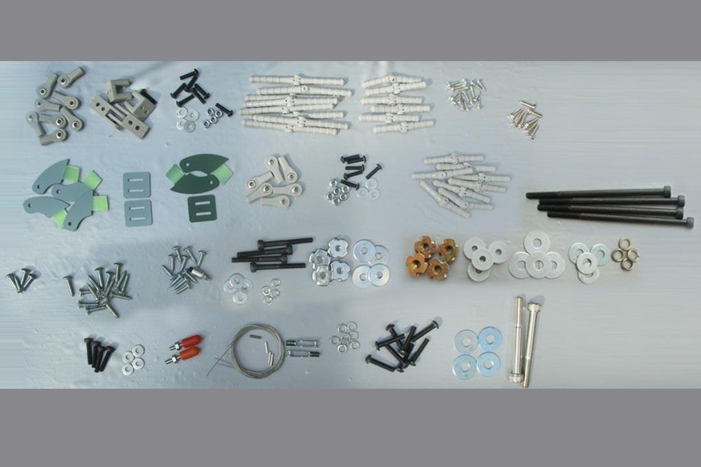 Black Horse 2385mm A6M Zero Hardware Set