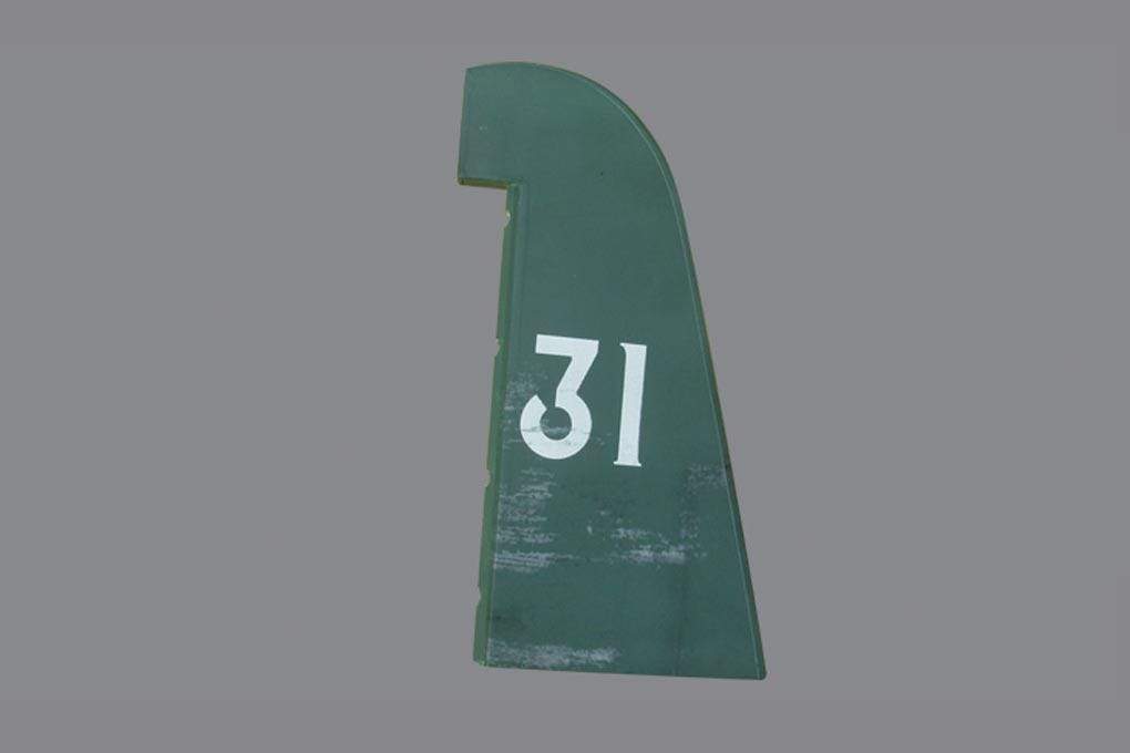 Black Horse 2385mm A6M Zero Rudder