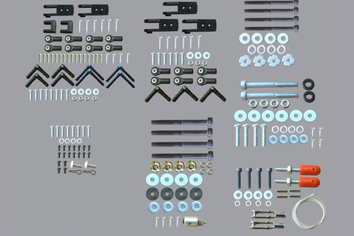 Black Horse 2540mm Westland Lysander Hardware Set BHWL010