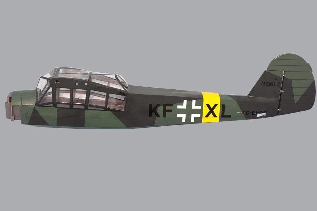 Black Horse 2850mm Fieseler Fi156C Storch Fuselage BHFI001