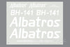 Black Horse 90mm EDF L-39 Albatros - Blue - Decal Set BHL3017