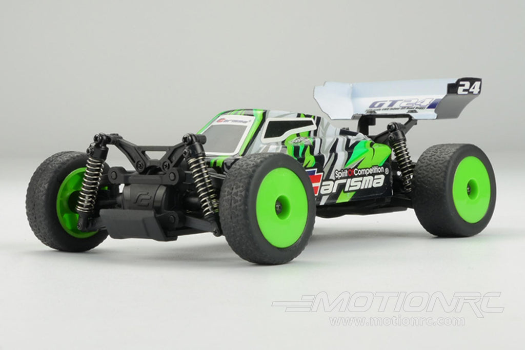 Carisma GT24B Racers Edition Green 1/24 Scale 4WD Brushless Buggy - RTR CIS84068