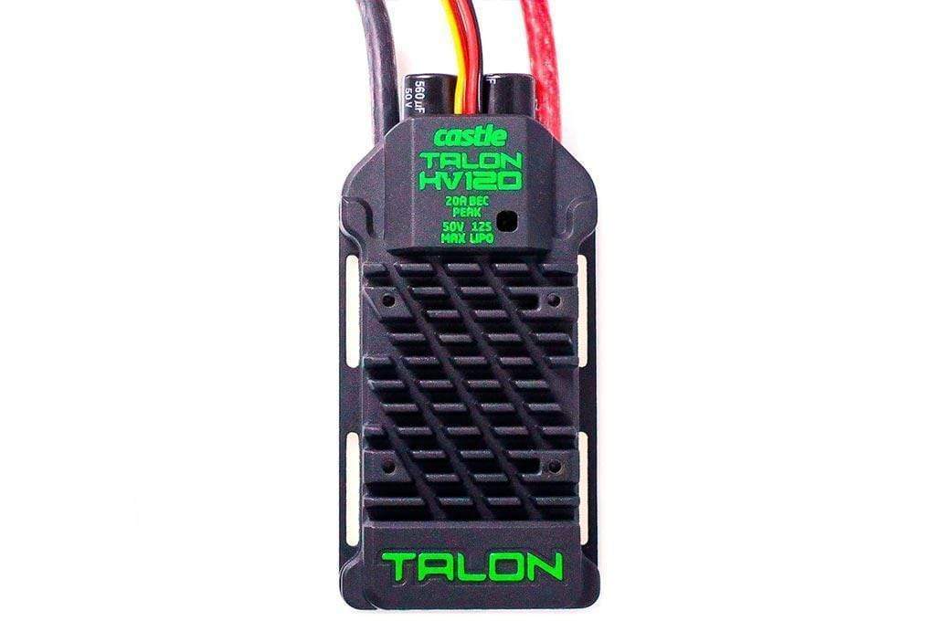 Castle Creations Talon High Voltage 120A ESC with 20A BEC 010-0131-00