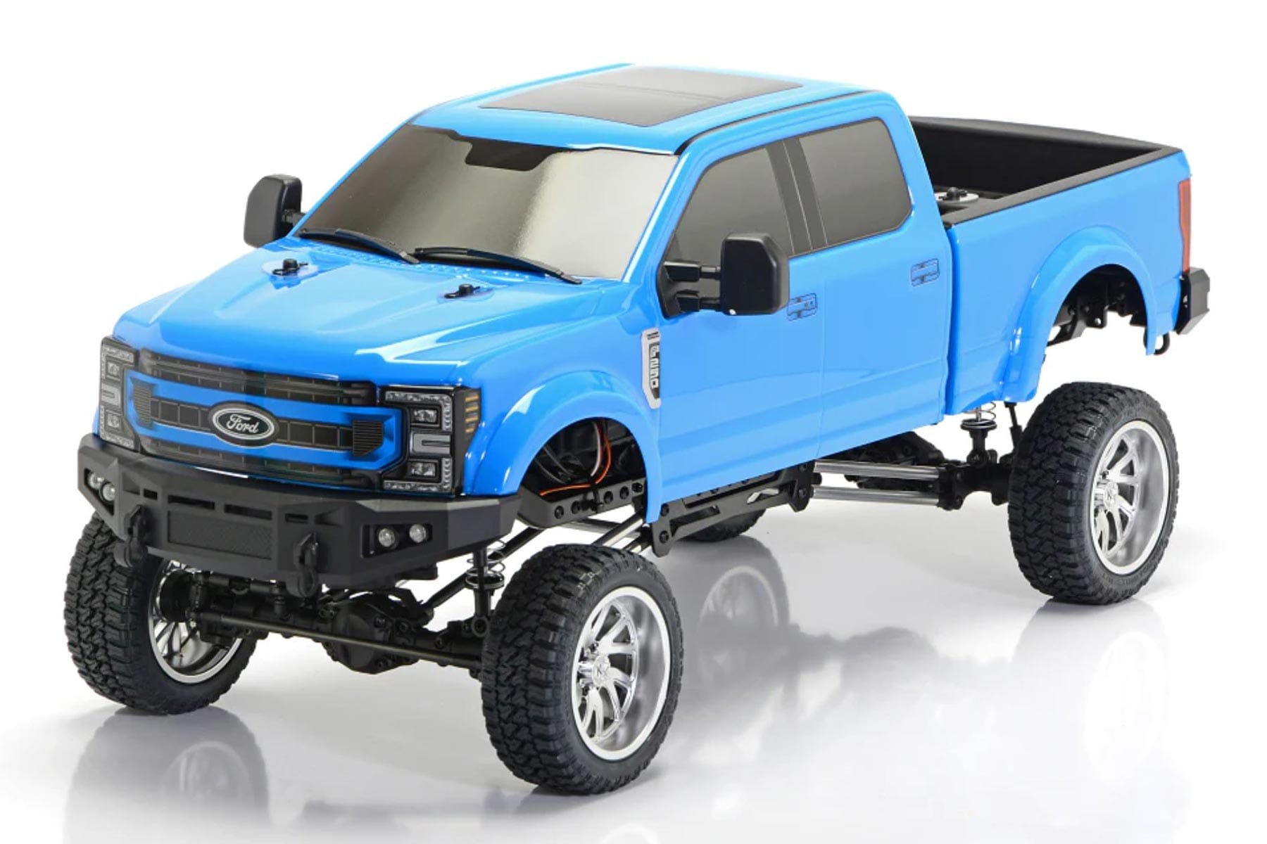 CEN Racing Ford F250SD Daytona Blue 4x4 1/10 Scale Solid Axle 4WD Truck - RTR CEG8992