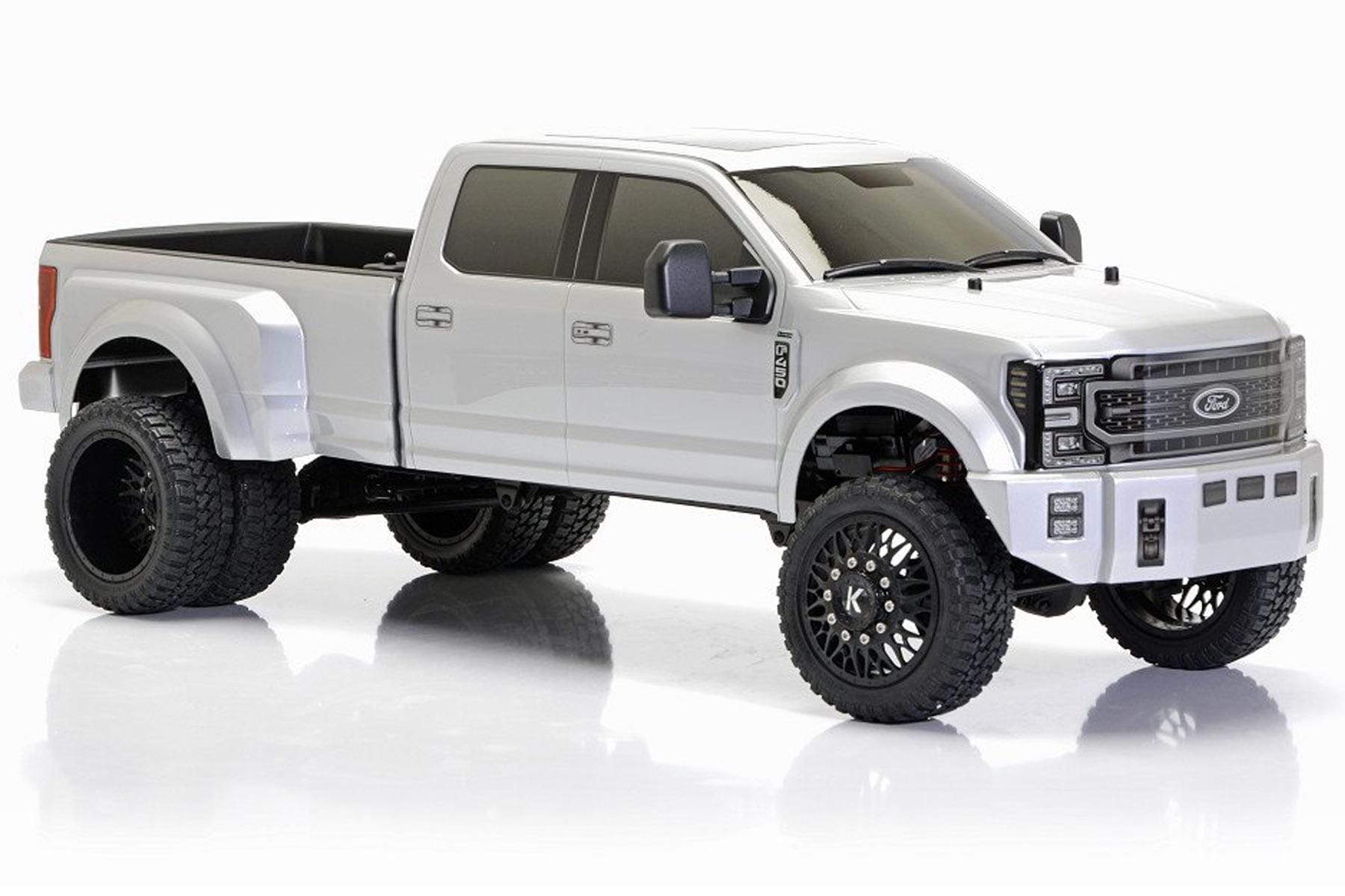 CEN Racing Ford F450 Silver Mercury 4x4 1/10 Scale Solid Axle 4WD Truck - RTR CEG8983