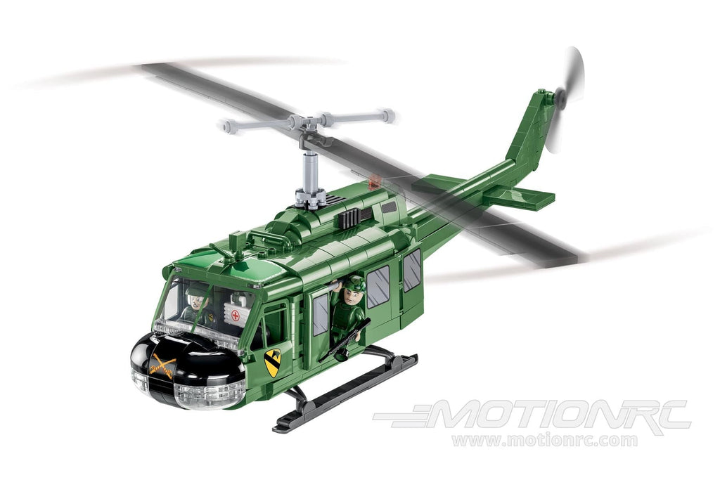 COBI Bell UH-1 Huey Helicopter 1:32 Scale Building Block Set COBI-2423