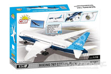 Load image into Gallery viewer, COBI Boeing 787-8 Dreamliner Passenger Jet 1:110 Scale Building Block Set COBI-26603
