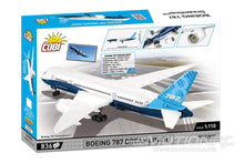 Load image into Gallery viewer, COBI Boeing 787-8 Dreamliner Passenger Jet 1:110 Scale Building Block Set COBI-26603
