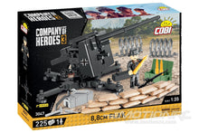 Load image into Gallery viewer, COBI Company of Heroes 3 8.8cm Flak Gun Building Block Set COBI-3047
