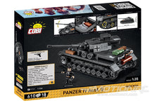 Load image into Gallery viewer, COBI Company of Heroes 3 German Panzer IV Ausf. G Tank Building Block Set COBI-3045
