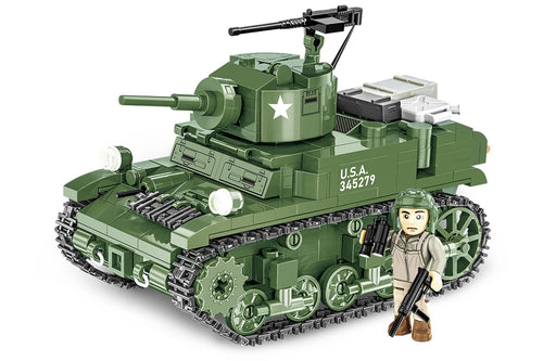 COBI Company of Heroes 3 M3 Stuart Tank 1:35 Scale Building Block Set COBI-3048