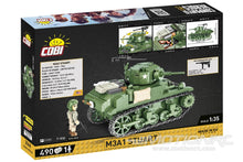 Load image into Gallery viewer, COBI Company of Heroes 3 M3 Stuart Tank 1:35 Scale Building Block Set COBI-3048
