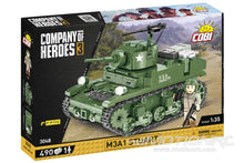 Load image into Gallery viewer, COBI Company of Heroes 3 M3 Stuart Tank 1:35 Scale Building Block Set COBI-3048
