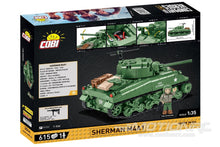 Load image into Gallery viewer, COBI Company of Heroes 3 US M4A1 Sherman Tank Building Block Set COBI-3044
