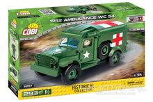 Load image into Gallery viewer, COBI Dodge WC54 Ambulance 1:35 Scale Building Block Set COBI-2257
