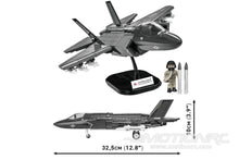 Load image into Gallery viewer, COBI F-35B Lightning II USAF Aircraft 1:48 Scale Building Block Set COBI-5829
