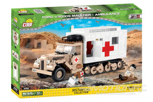 Load image into Gallery viewer, COBI Ford V3000S Maultier Ambulance Building Block Set COBI-2518
