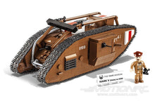 Load image into Gallery viewer, COBI Heavy Tank Mark V (Male) 1:35 Scale Building Block Set COBI-2984
