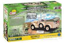 Load image into Gallery viewer, COBI Horch 901 (KFZ.15) Truck 1:35 Scale Building Block Set COBI-2256
