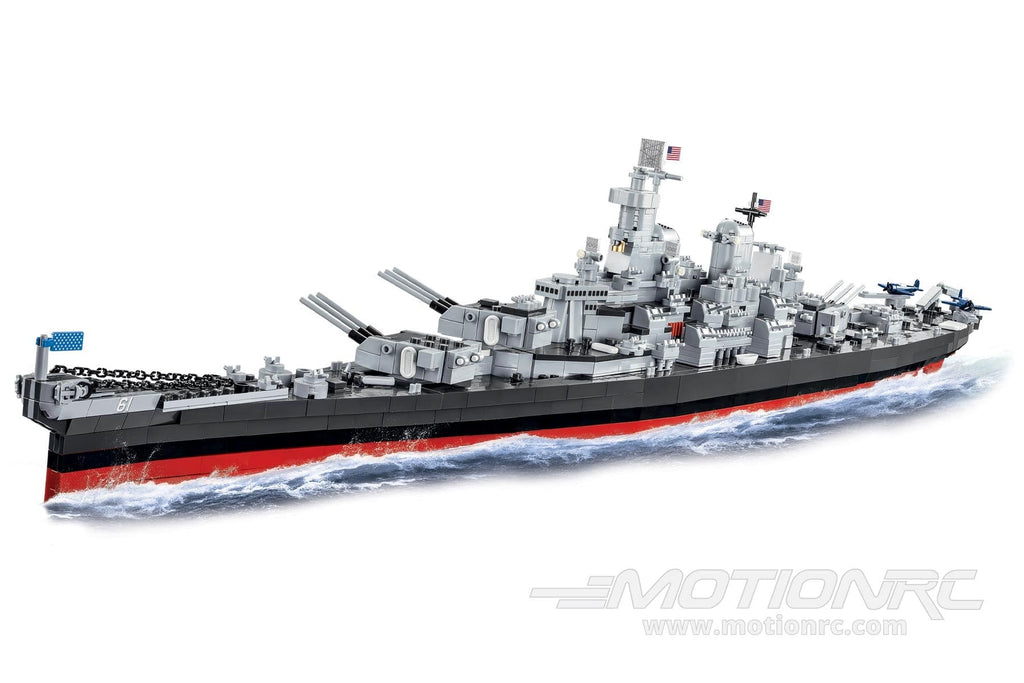 COBI Iowa-class Battleship Executive Edition 1:300 Scale Building Block Set COBI-4836