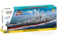 Load image into Gallery viewer, COBI Iowa-class Battleship Executive Edition 1:300 Scale Building Block Set COBI-4836
